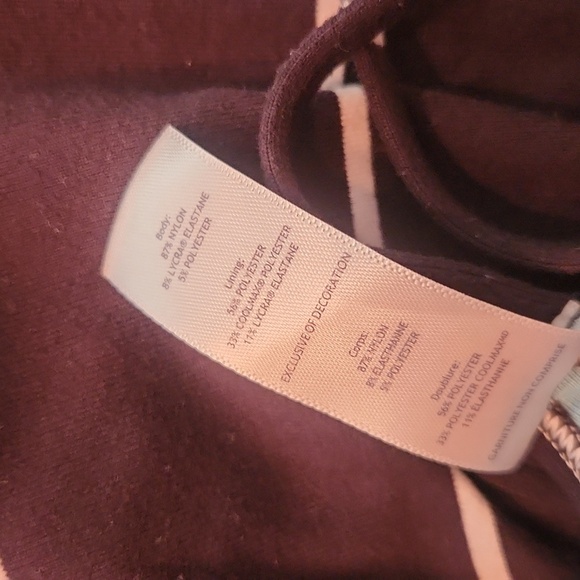 Ivivia Black White Striped Fitted Strappy Tank Size 12 - Picture 4 of 9